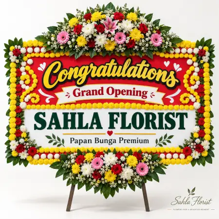 Papan Bunga Ucapan Selamat Probolinggo